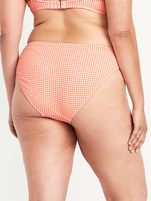 Old Navy Mid-Rise Textured Bikini Swim Bottoms — photo 9