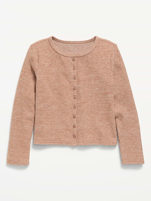 Old Navy CozePlush Cardigan Sweater for Girls — photo 1