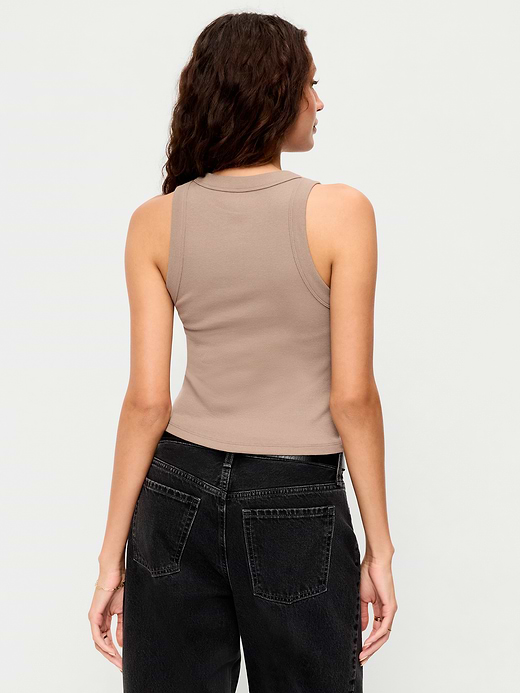 Old Navy Crop Ribbed Tank Top — photo 3