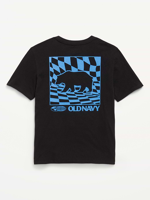 Old Navy Short-Sleeve Logo-Graphic T-Shirt for Boys — photo 3