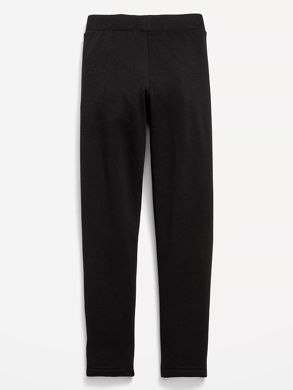 Old Navy High-Waisted Full-Length Fleece Leggings for Girls — photo 3