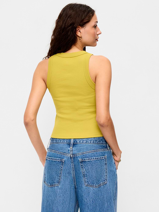 Old Navy Crop Ribbed Tank Top — photo 3