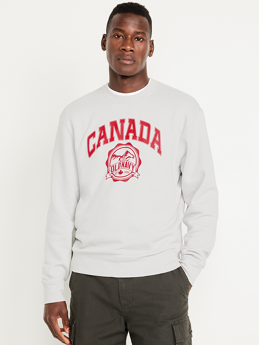 Old Navy Oversized Canada Logo Sweatshirt — photo 1