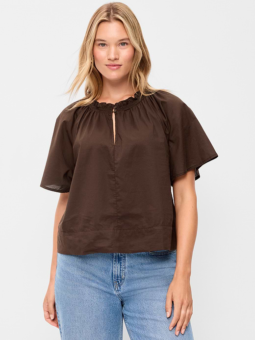 Old Navy Loose Short-Sleeve Striped Top — photo 6