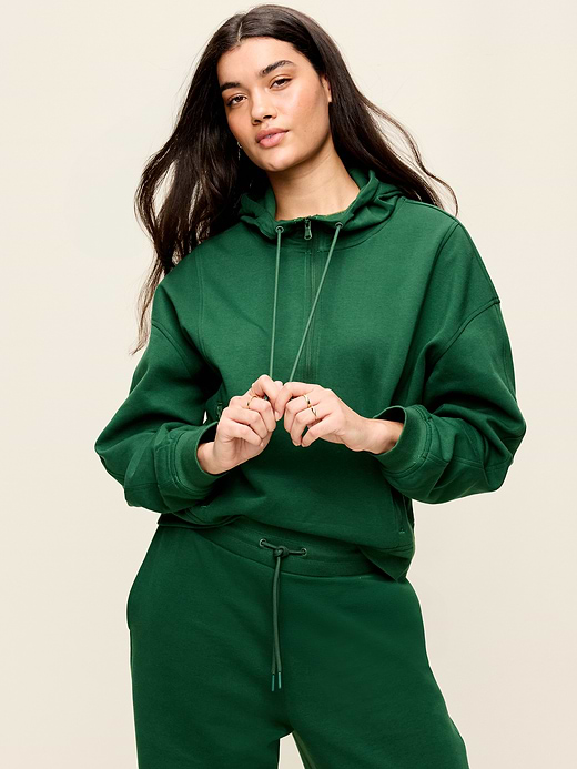 Old Navy Dynamic Fleece Half-Zip Hoodie Sweatshirt — photo 7