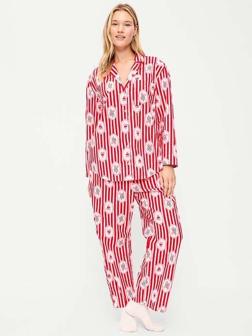 Old Navy Poplin Pajama Pant Set — photo 6