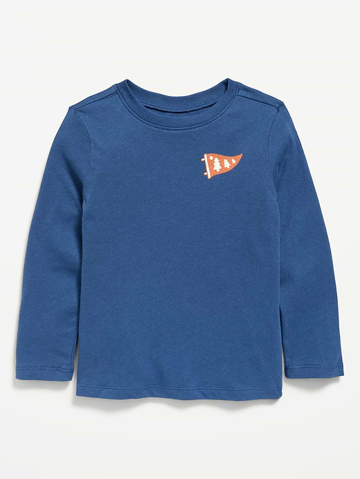 Old Navy Long-Sleeve Graphic T-Shirt for Toddler Boys — photo 1