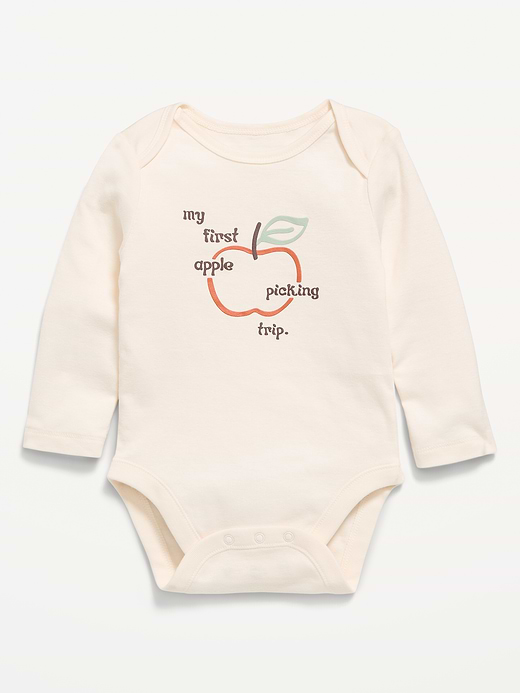 Old Navy Long-Sleeve Graphic Bodysuit for Baby — photo 14