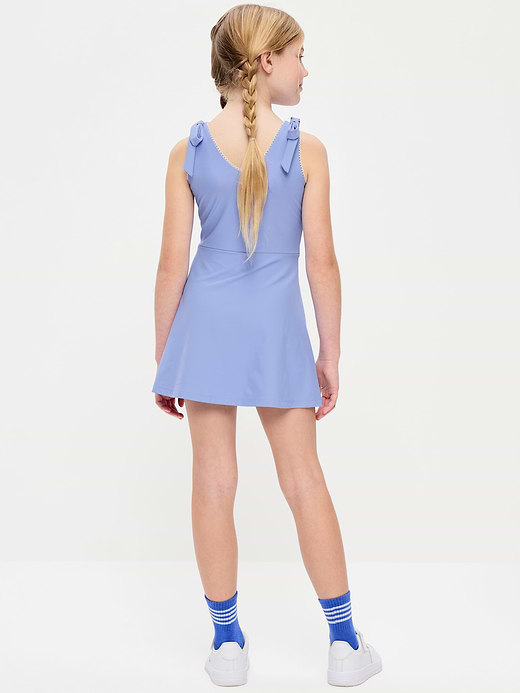 Old Navy PowerSoft Sleeveless Tie-Strap Athletic Dress for Girls — photo 3