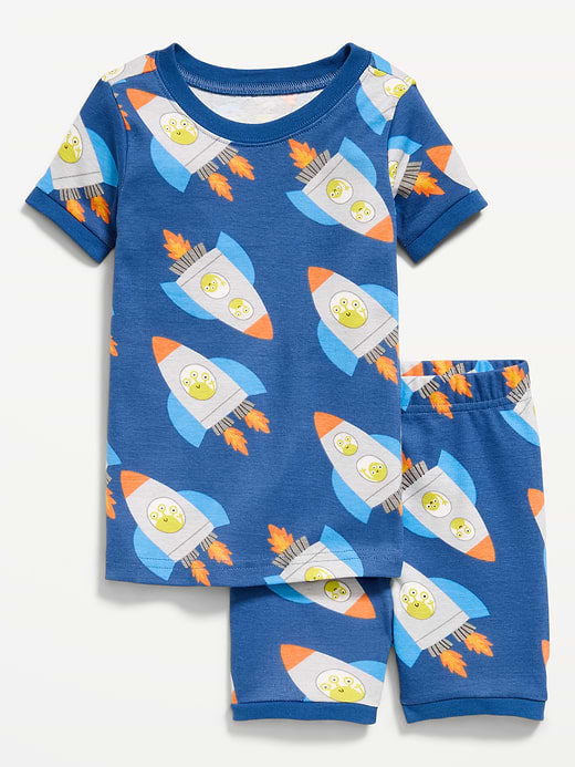 Old Navy Printed Snug-Fit Pajama Set for Toddler & Baby