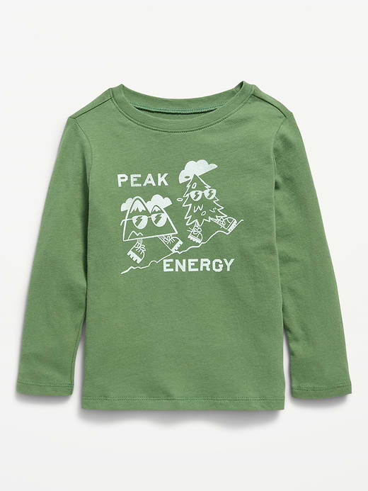 Old Navy Long-Sleeve Graphic T-Shirt for Toddler Boys — photo 1
