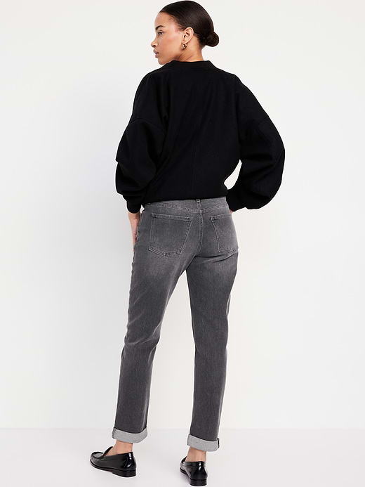 Old Navy Mid-Rise Wow Boyfriend Straight Jeans — photo 3