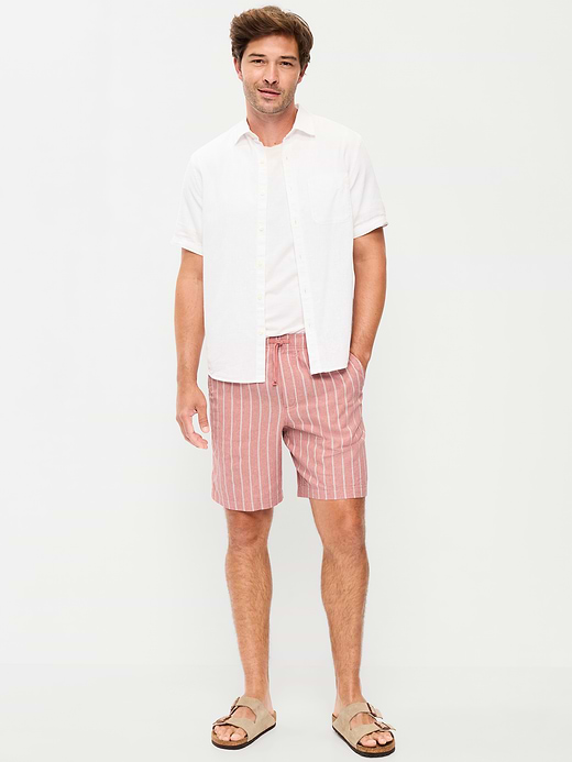 Old Navy Twill Jogger Shorts -- 7-inch inseam