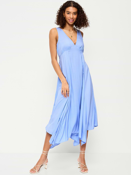 Old Navy Handkerchief Hem Midi Dress — photo 1