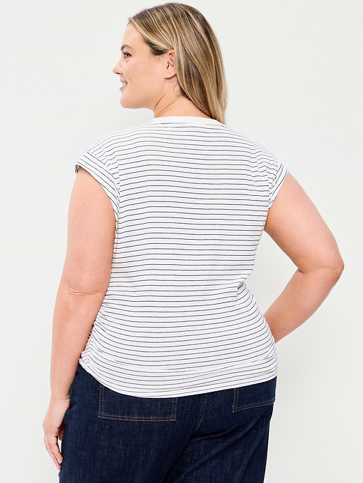 Old Navy Cap-Sleeve Cinch-Waist Top — photo 9