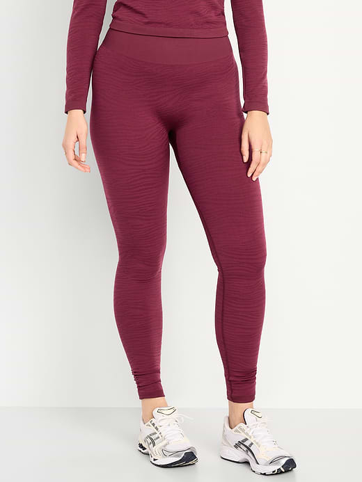 Old Navy High-Waisted Seamless Jacquard Leggings — photo 5
