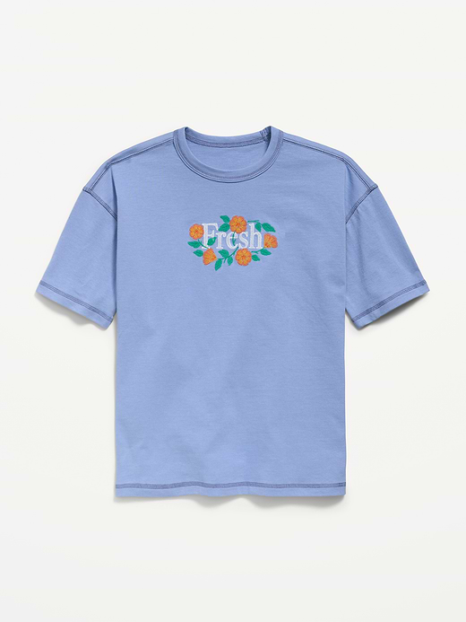 Old Navy Oversized Short-Sleeve Graphic T-Shirt for Boys — photo 3