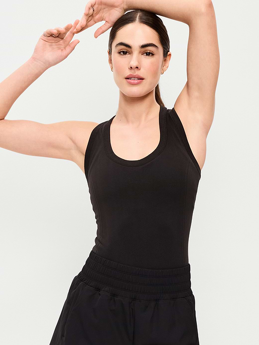 Old Navy Fluid Seamless Fitted Tank Top — photo 1
