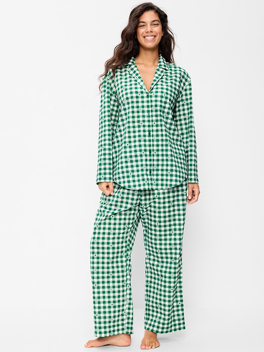Old Navy Poplin Pajama Pant Set — photo 5