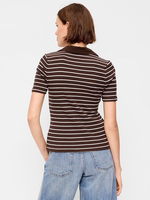 Old Navy Keyhole Polo Top — photo 3