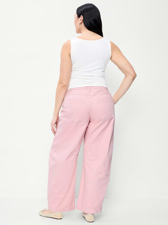 Old Navy Mid-Rise Barrel Chino Pants — photo 7