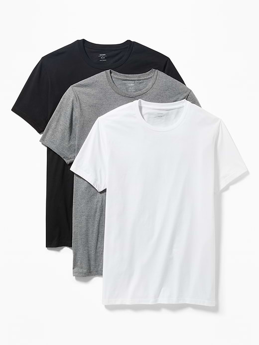 Old Navy Go-Dry Crew-Neck T-Shirts 3-Pack — photo 3