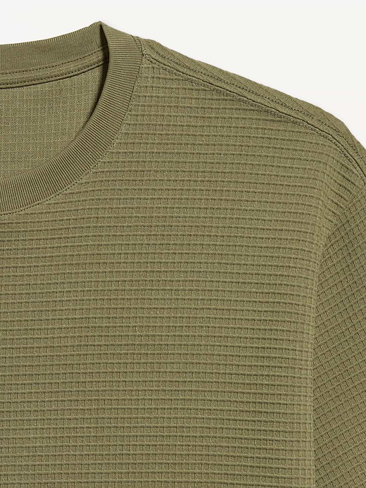 Old Navy Loose Short-Sleeve Textured Waffle T-Shirt — photo 5