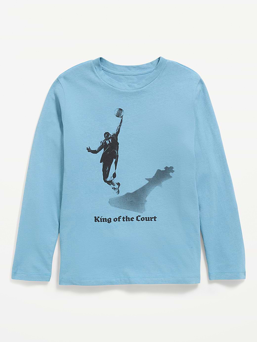 Old Navy Long-Sleeve Graphic T-Shirt for Boys — photo 1