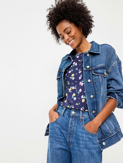 Old Navy Luxe Crew-Neck T-Shirt — photo 4
