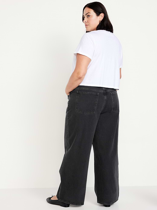 Old Navy Mid-Rise Wow Baggy Wide-Leg Jeans — photo 10