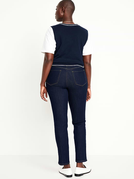 Old Navy High-Waisted Wow Straight Ankle Jeans — photo 7