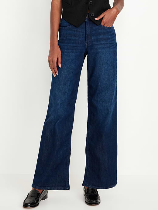 Old Navy High-Waisted Wow Wide-Leg Jeans — photo 3