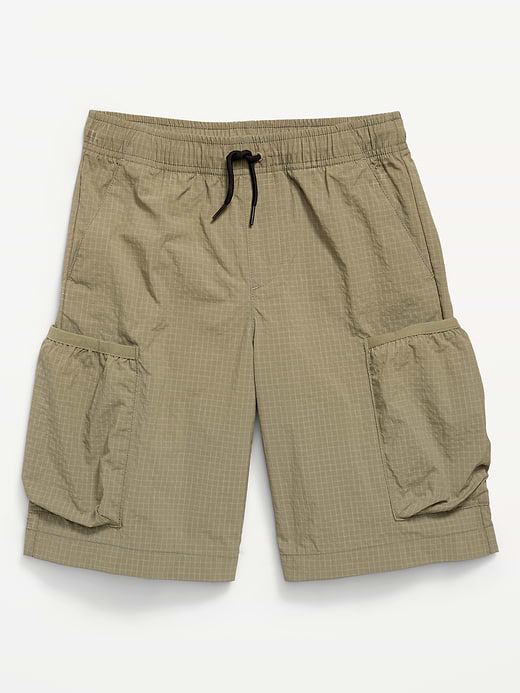 Old Navy Below Knee Super Baggy Ripstop Cargo Shorts for Boys — photo 5