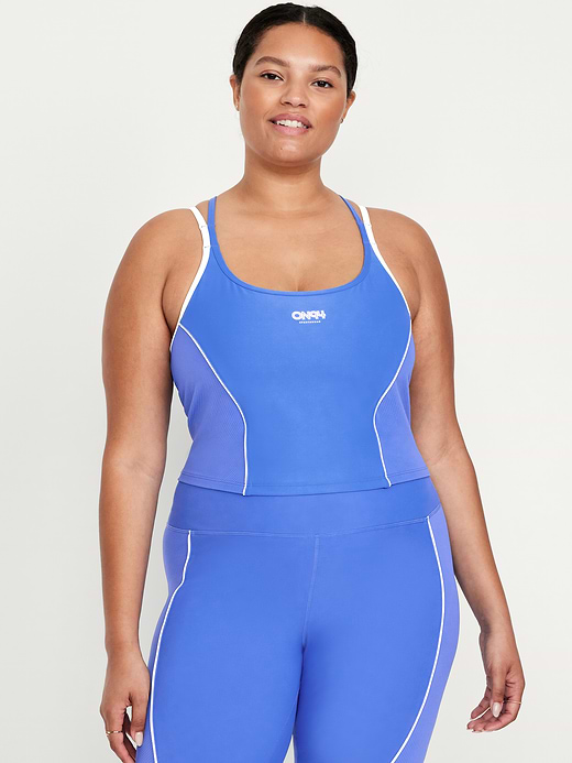 Old Navy Light Support PowerSoft Longline Sports Bra — photo 8