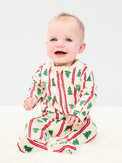 Old Navy 2-Way-Zip Sleep & Play Footed One-Piece for Baby — photo 1