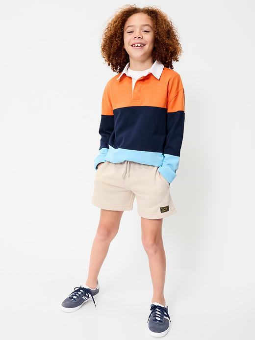 Old Navy Fleece Jogger Shorts for Boys (At Knee) — photo 4