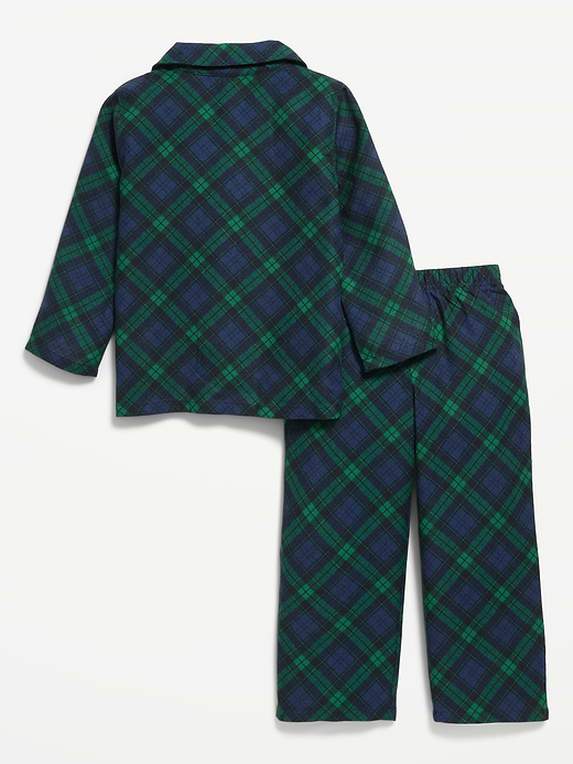 Old Navy Unisex Flannel Pajama Set for Toddler — photo 3