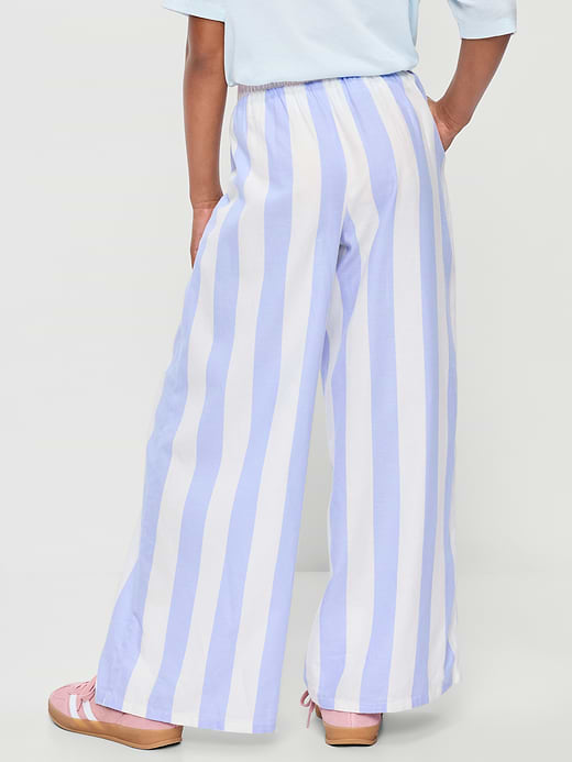 Old Navy Pull-On Loose Twill Pants for Girls — photo 3