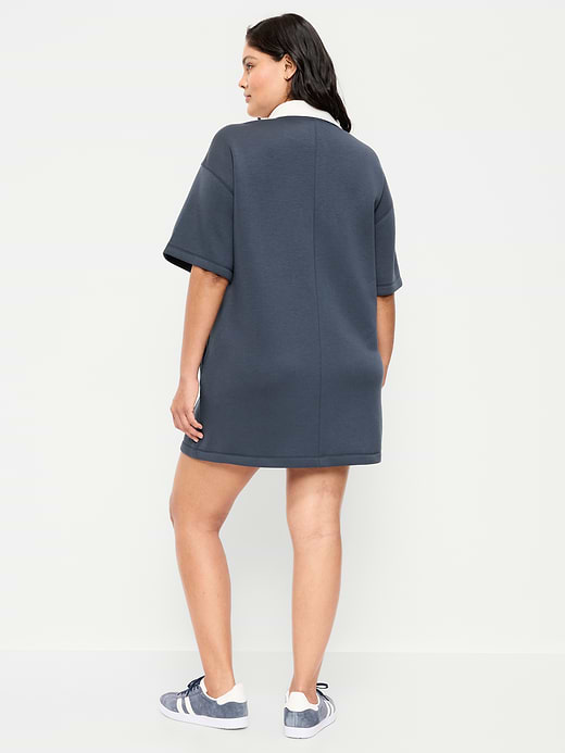 Old Navy Bounce Fleece Short-Sleeve Polo Dress — photo 7