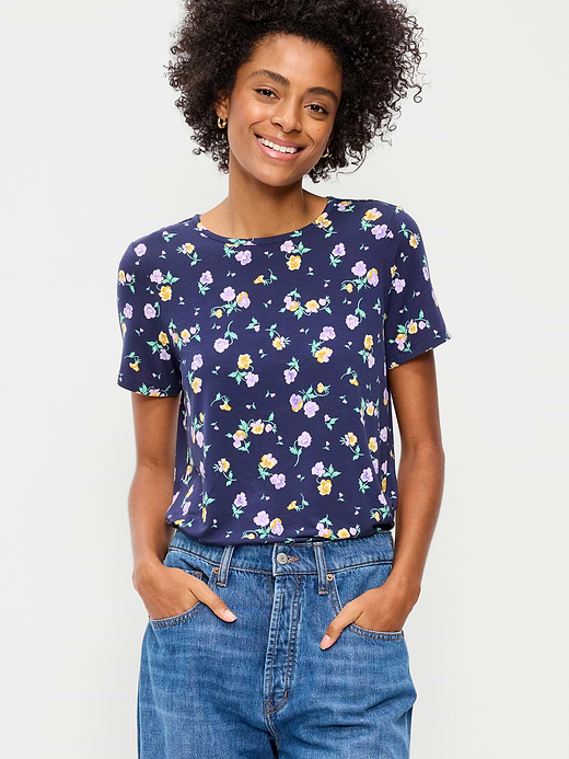 Old Navy Luxe Crew-Neck T-Shirt — photo 1