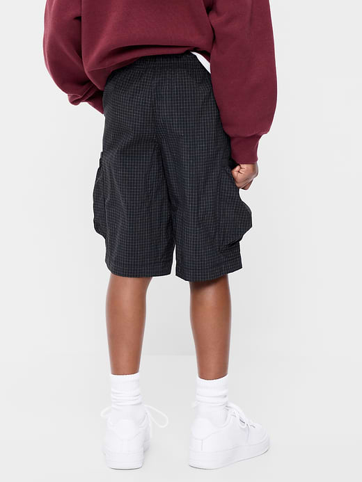Old Navy Below Knee Super Baggy Ripstop Cargo Shorts for Boys — photo 3