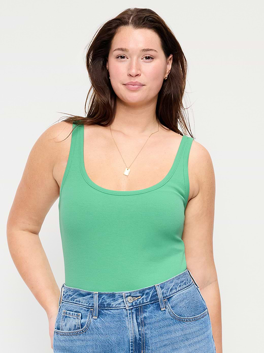 Old Navy First-Layer Ribbed Scoop-Neck Tank Top — photo 6