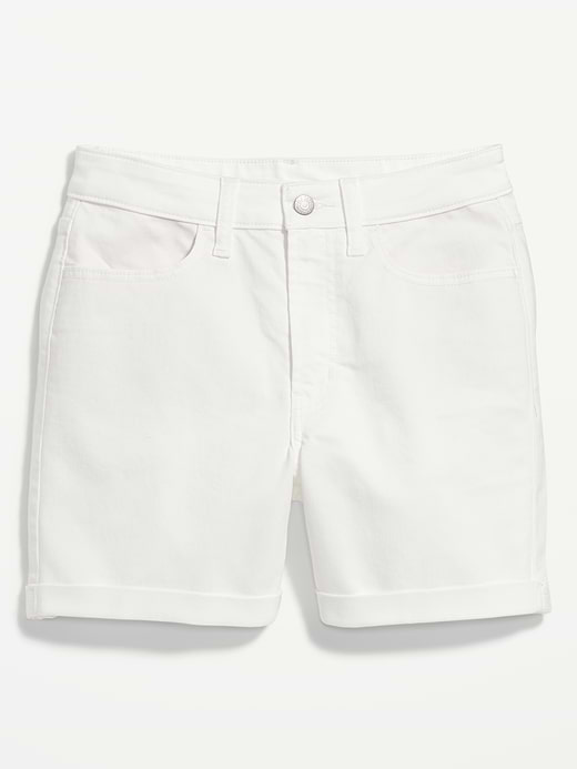 Old Navy High-Waisted Wow Jean Shorts -- 5-inch inseam — photo 5