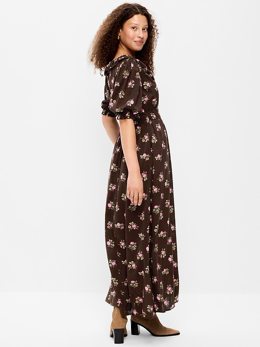 Old Navy Ruffle-Collar Boho Maxi Dress — photo 3