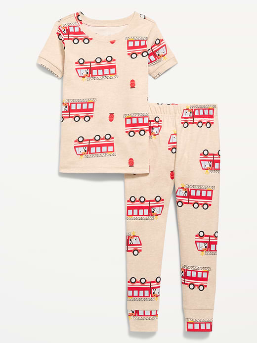 Old Navy Unisex Snug-Fit Printed Pajama Set for Toddler & Baby — photo 3