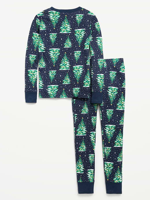 Old Navy Gender-Neutral Printed Snug-Fit Pajama Set for Kids — photo 3