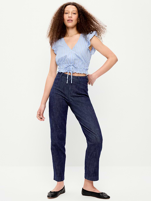 Old Navy High-Waisted Pixie Straight Pants — photo 8