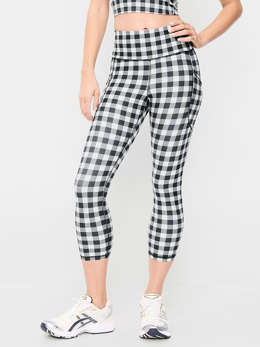 Old Navy High-Waisted PowerSoft Crop Pocket Leggings — photo 1