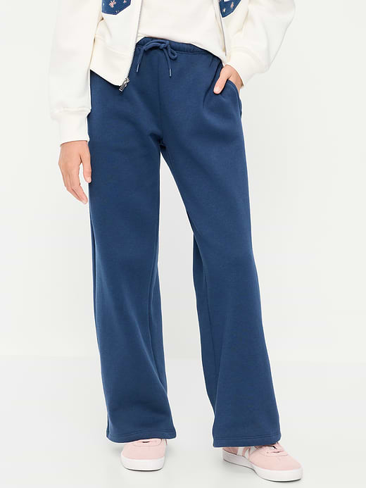 Old Navy High-Waisted Graphic Wide-Leg Sweatpants for Girls — photo 1