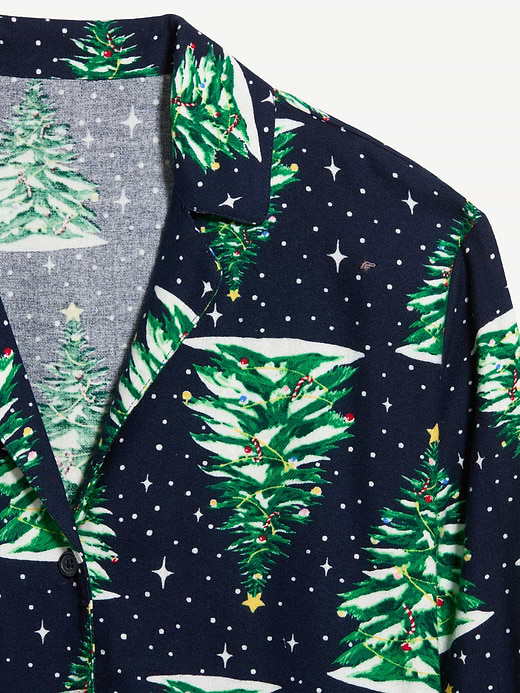 Old Navy Printed Flannel Pajama Pant Set for Women — photo 5